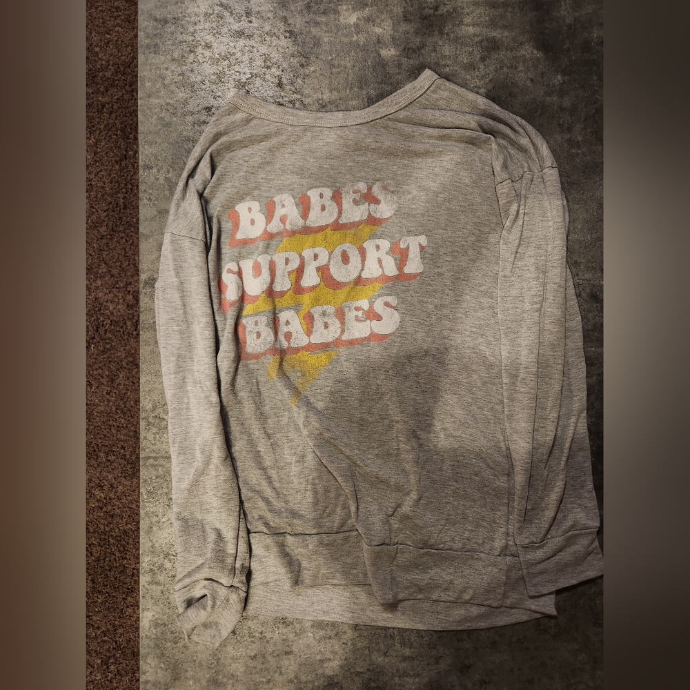 Sweet Claire "Babes Support Babes" Sweater